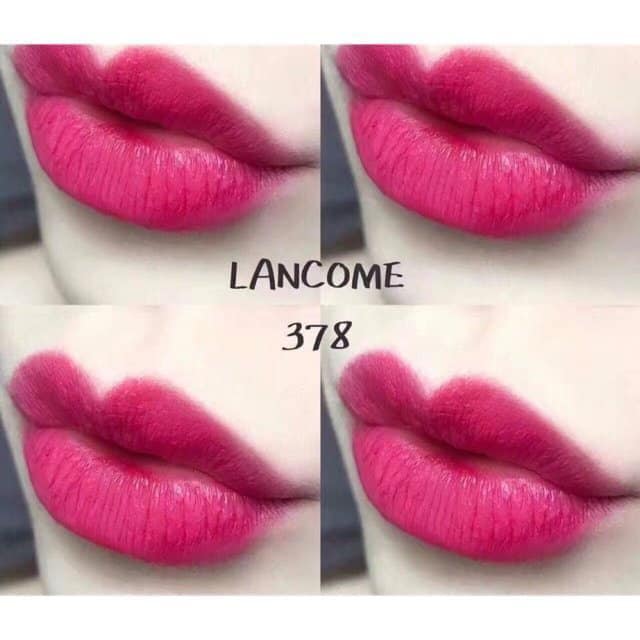Son lancome mini 378 hồng dâu