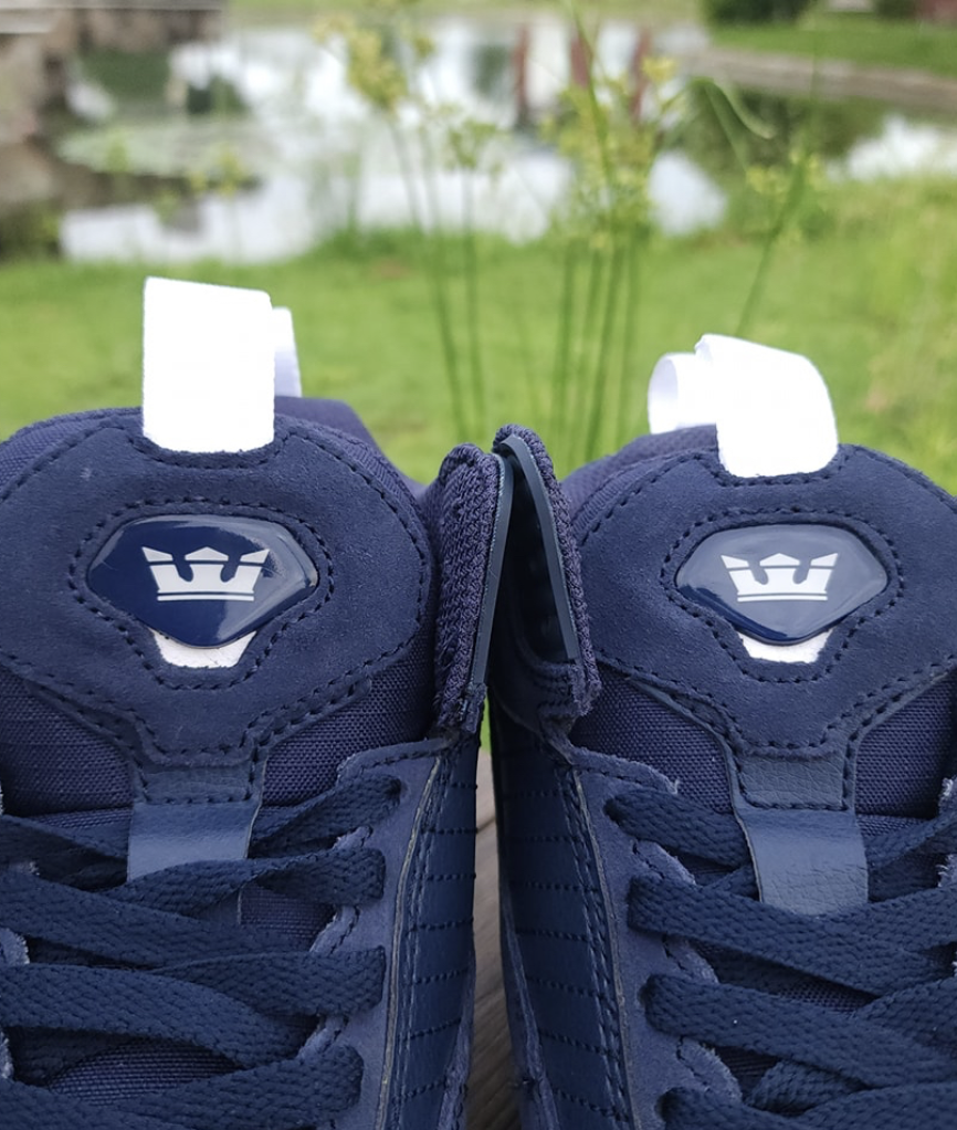 [ Chính hãng ] GIày Supra Penny Pro da thuộc màu xanh Navy mới