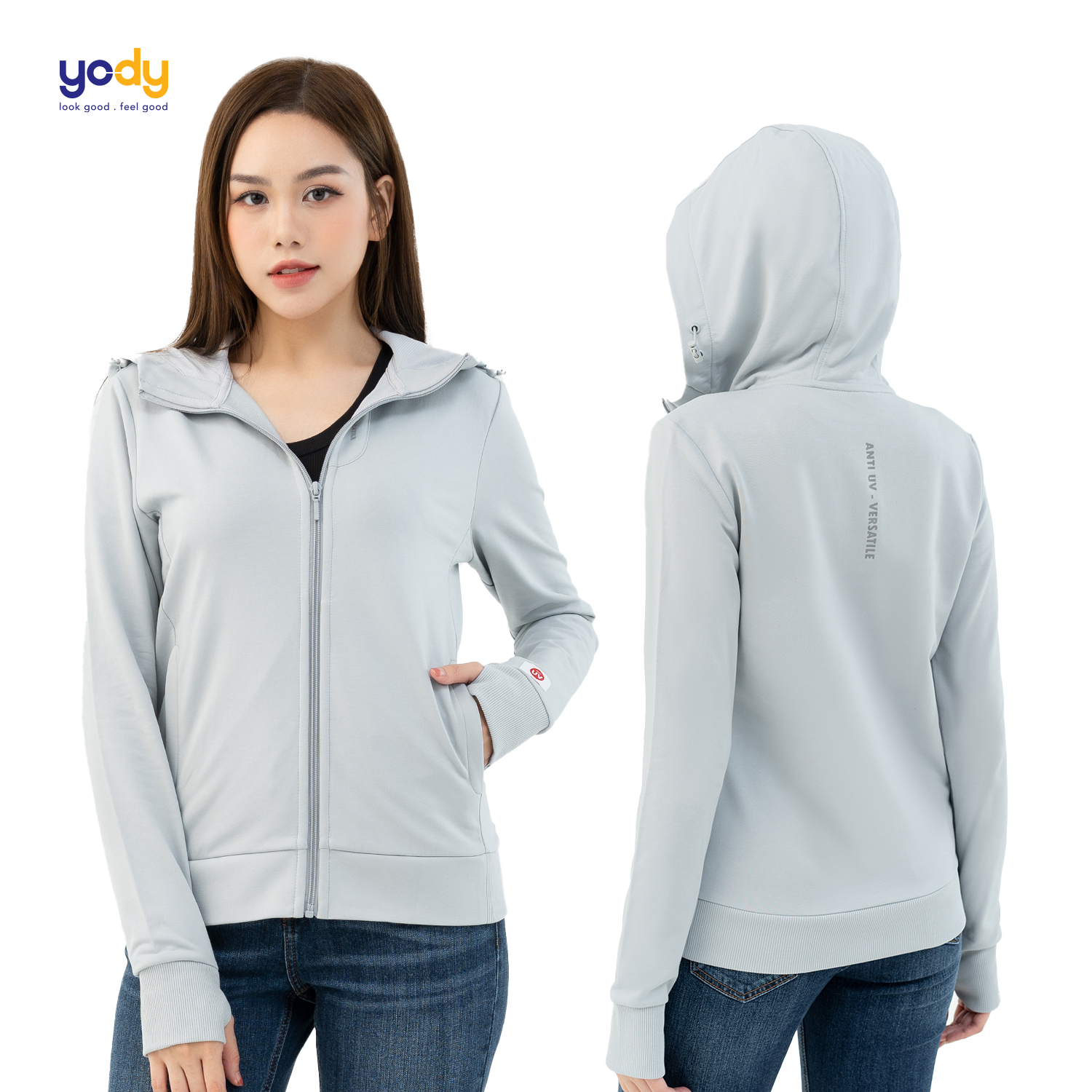 Yody yody fashion breathable women Cold insulation UV protection multifunctional sun protection jacket acn6008