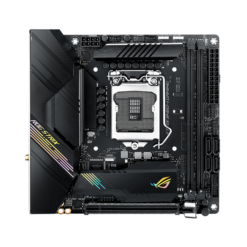 Mainboard ASUS ROG STRIX B460-I GAMING (Intel B460, Socket 1200, Mini-ITX, 2 khe Ram DDR4)