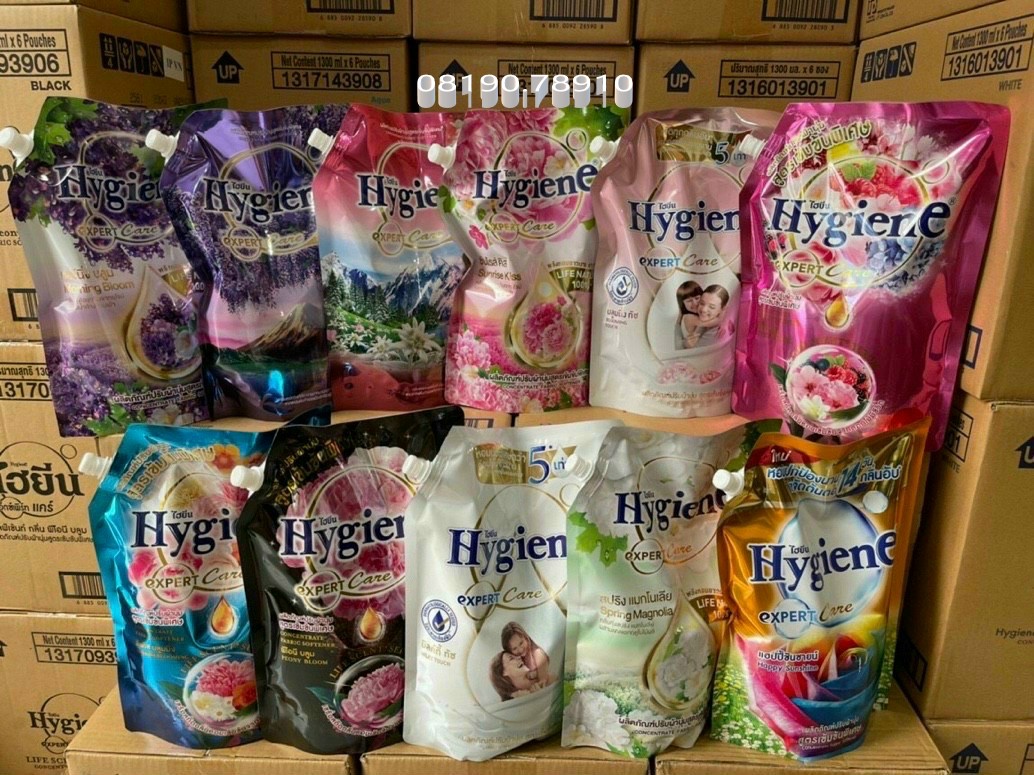 🌸🌱☘️ NƯỚC XẢ VẢI HYGIENE 1300ML THÁI LAN 🌸🌱☘️