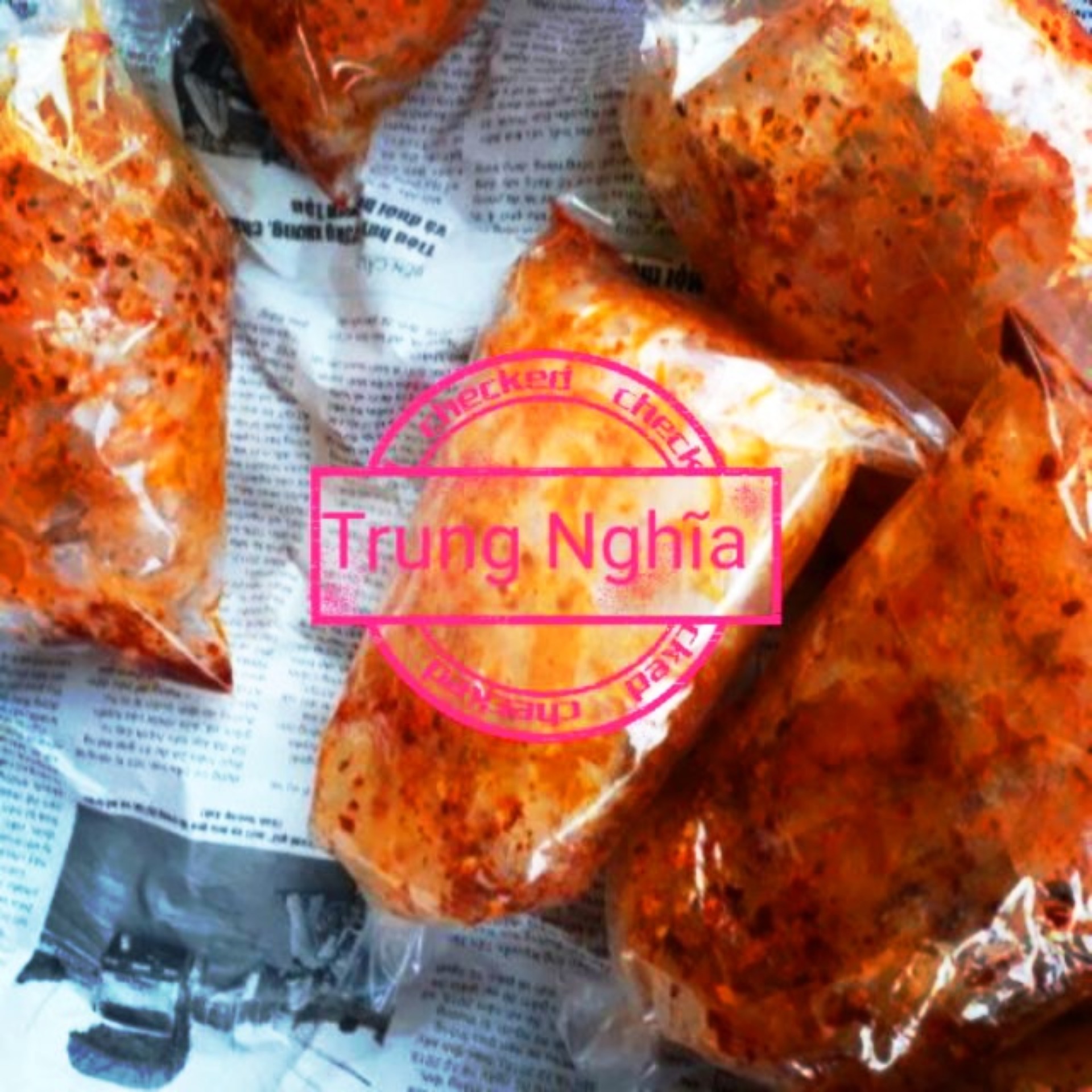 [50b]Bánh Tráng Trộn Siêu Cay. Trung Nghĩa