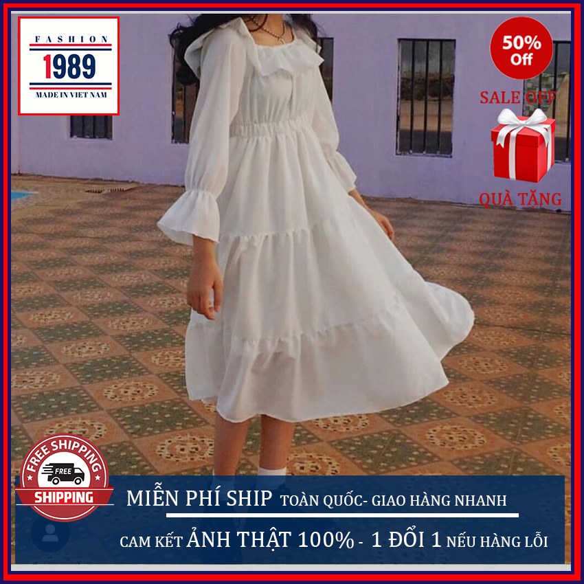 ( ẢNH THẬT ) VÁY ĐẦM CÔNG CHÚA TRỄ VAI MẶC ĐƯỢC 2 KIỂU V18 HÀN QUỐC DỄ THƯƠNG , SIÊU XINH SIÊU HÓT , CỰC RẺ , CHẤT MỀM ĐẸP , THỜI TRANG 1989