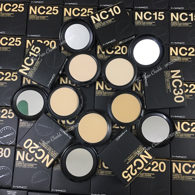 Bill US - [NC10, NC15, NC20, NC25, NC45] Phấn phủ nén MAC STUDIO FIX POWDER