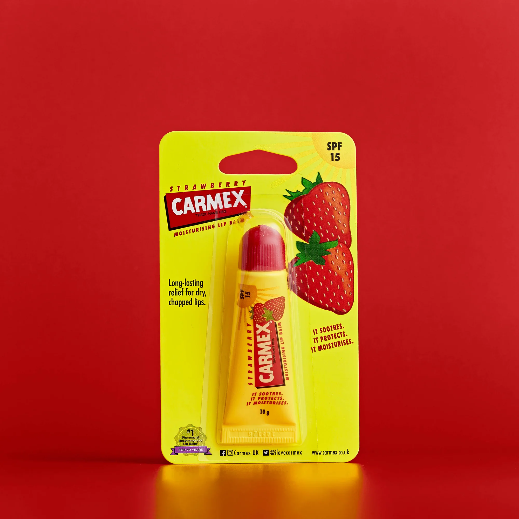 Son dưỡng ẩm Carmex Moisturising Lip Balm (Bill Anh)