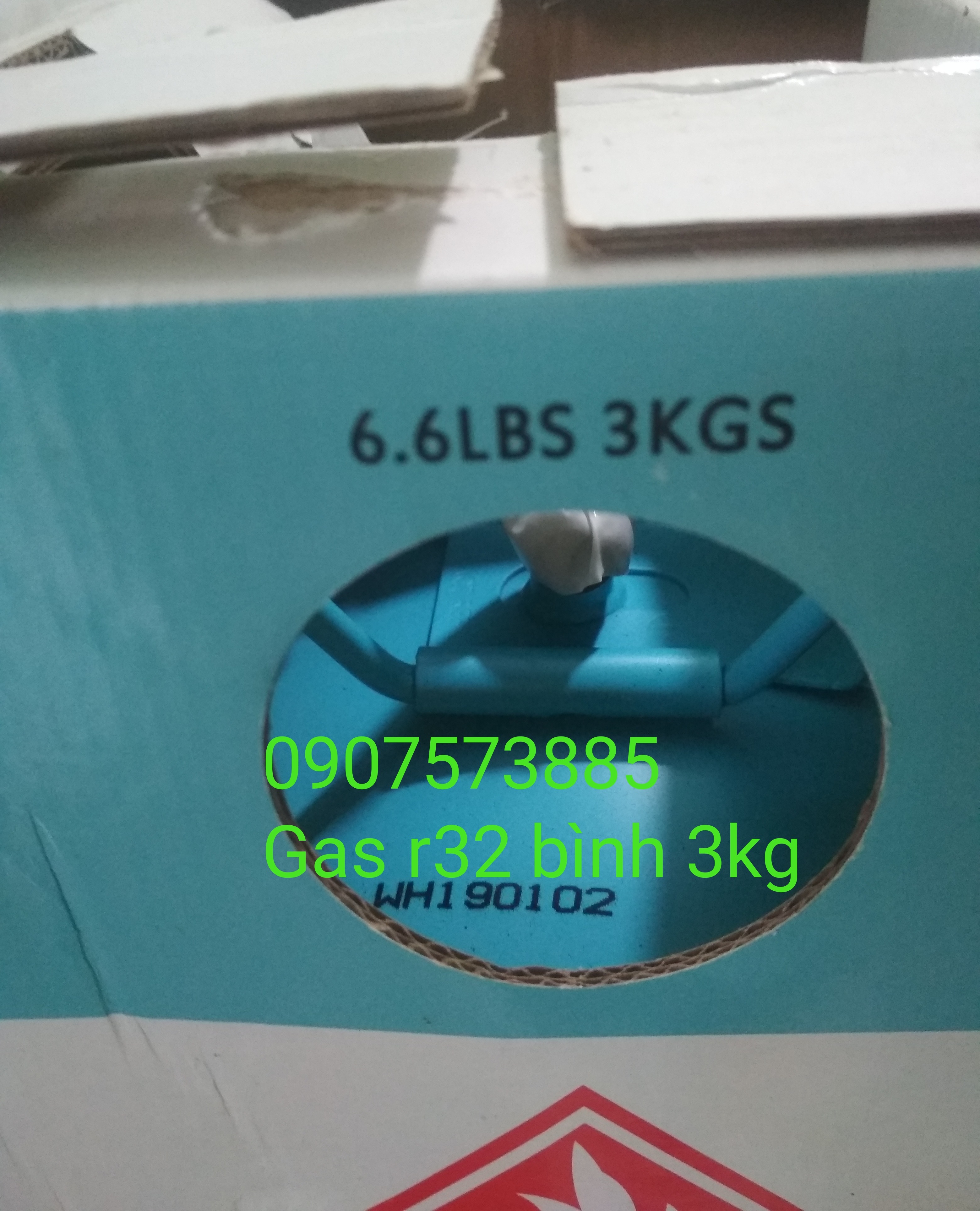 Gas máy lạnh R32 bình 3kg