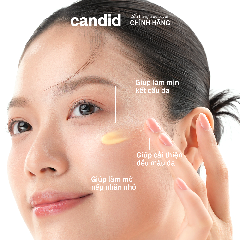 Tinh chất Retinol 0.5% Hỗ Trợ Cải Thiện Nền Da CANDID 0.5% Retinol Treatment 30ml - Ảnh 3