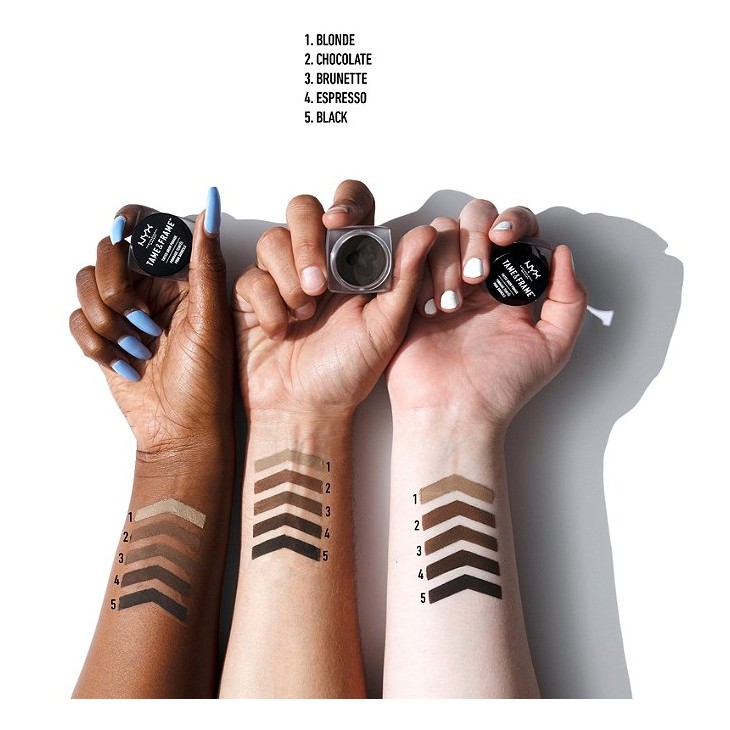Gel Mày NYX Tame & Frame Tinted Brow Pomade. Vẽ Chân Mày. Chì Mày. Kẻ Mày