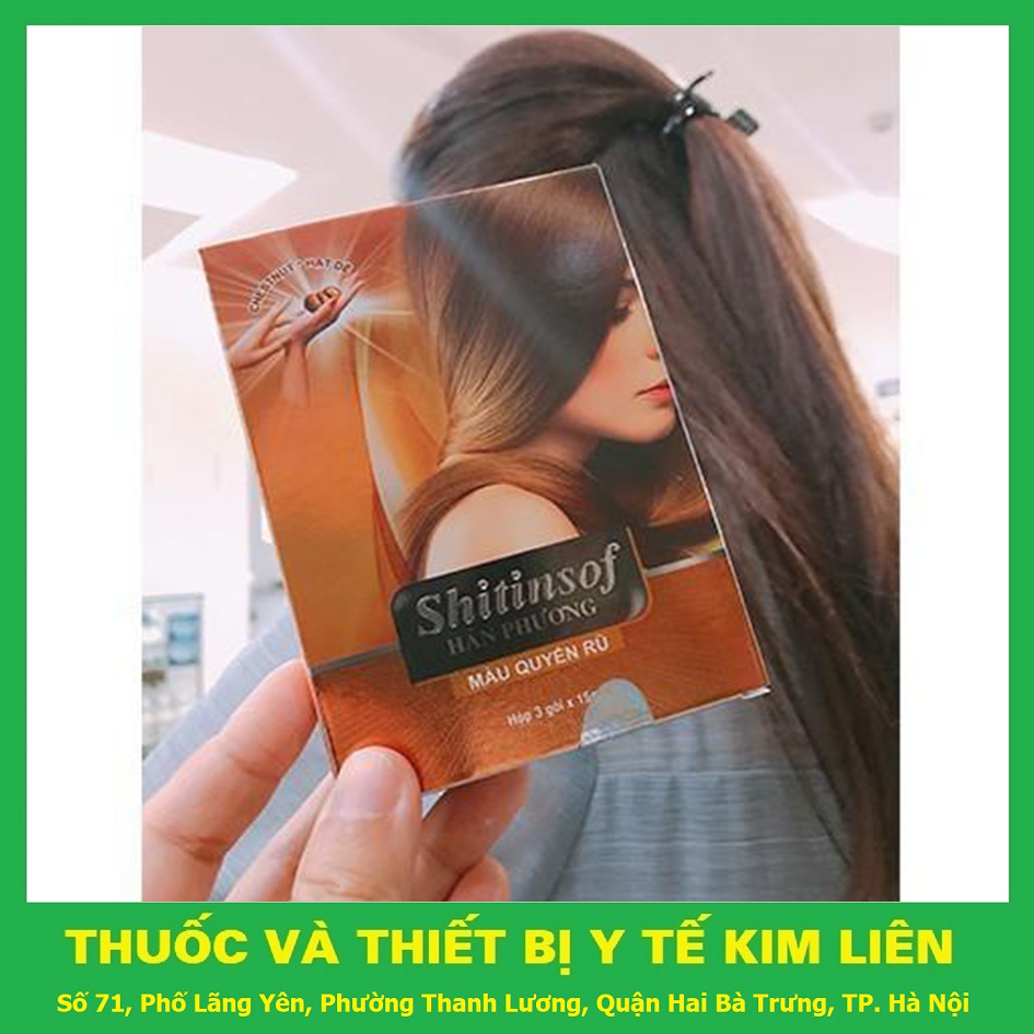 NHUỘM TÓC NÂU SHITINSOF HÁN PHƯƠNG
