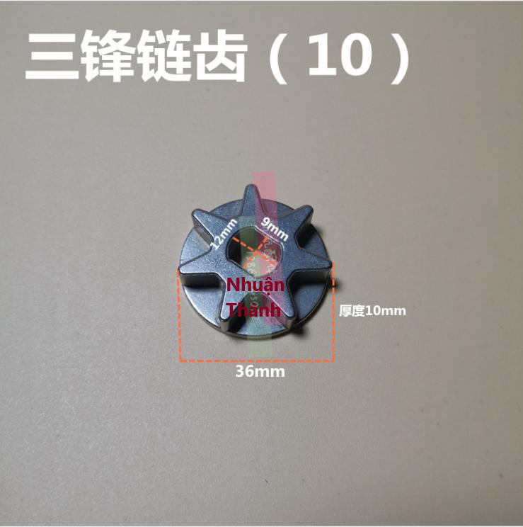 Bánh răng (nhông) máy cưa xích điện 5016/6018/405