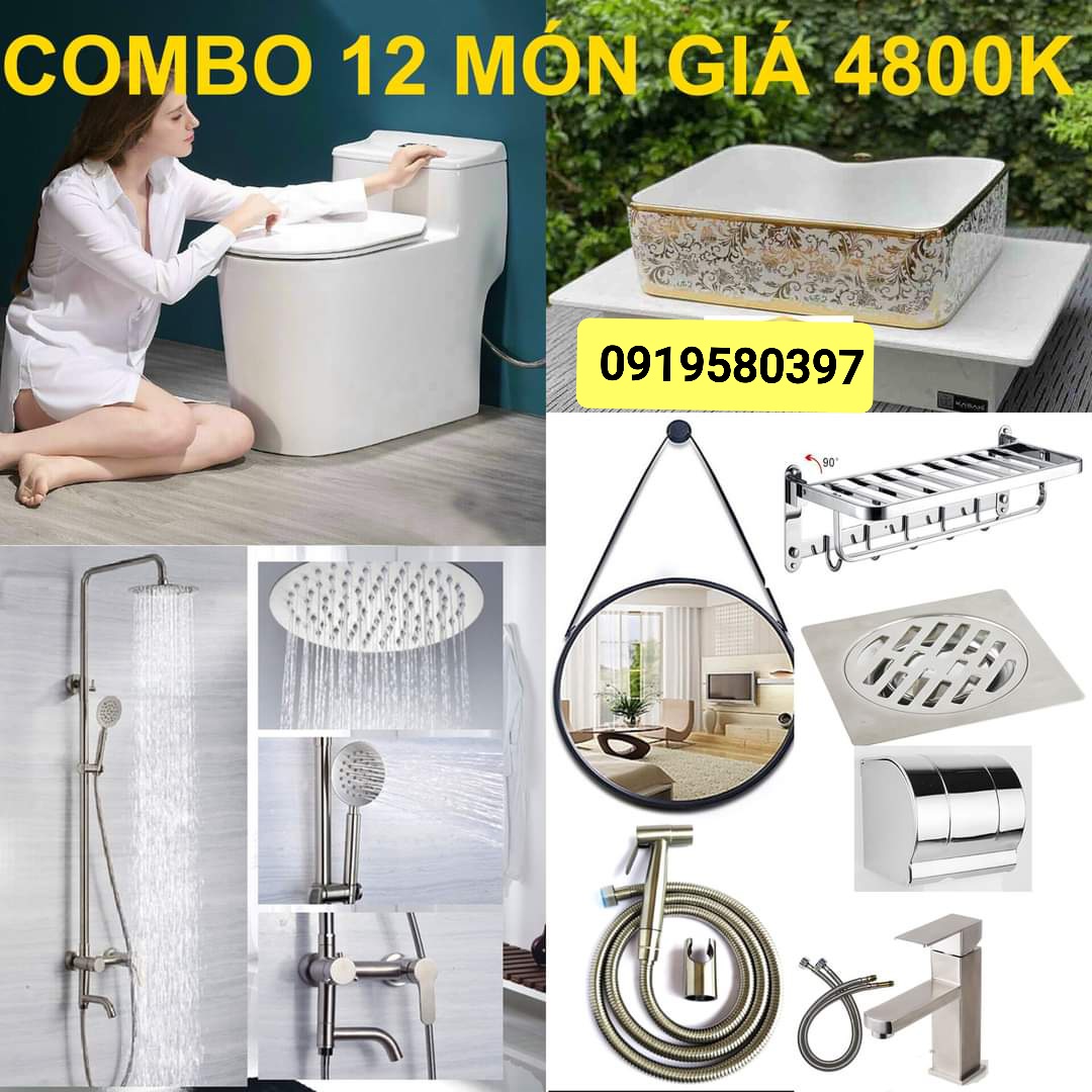 Xịt- Vòi xịt vệ sinh đồng thau