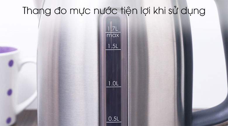 Bình siêu tốc Sharp 1.7 lít EKJ-17VS-ST
