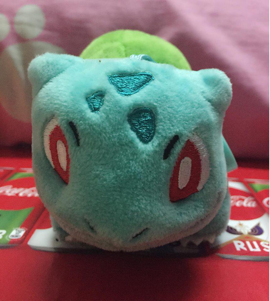 [HCM]Móc khóa gấu bông Pokemon - Ếch Bulbasaur kỳ diệu