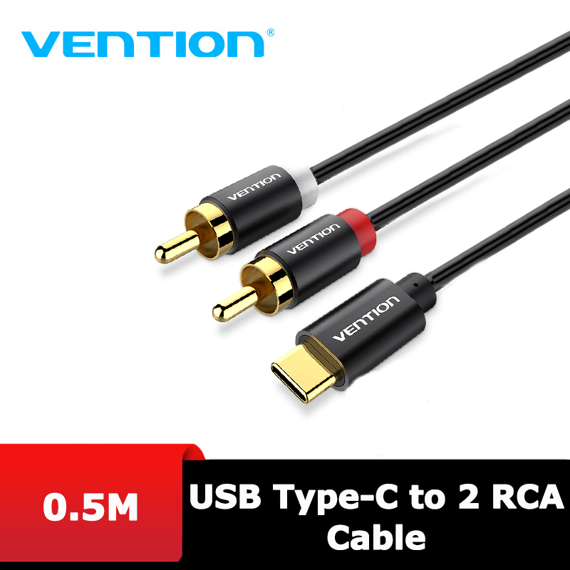 Bảng giá Chuyển đổi Type-C to 2 RCA Male Audio cable dài 50Cm Vention - BGDBD Phong Vũ