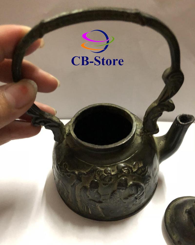 Ấm trà bằng đồng giả cổ ( CB-Store)