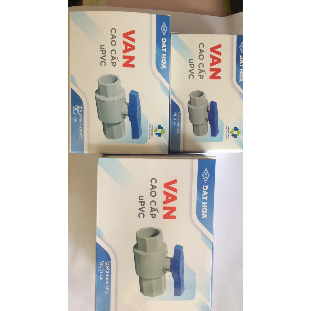 Van khóa ống nước ĐẠT HÒA phi 21 .