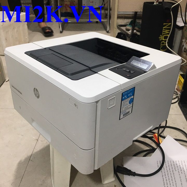 Máy in 2 mặt qua mạng Lan tốc độ cao - HP 402DN ( Tặng Hộp Mực Đa Năng - Dây Nguồn , Cáp in Mới 100% Đi Theo Máy )