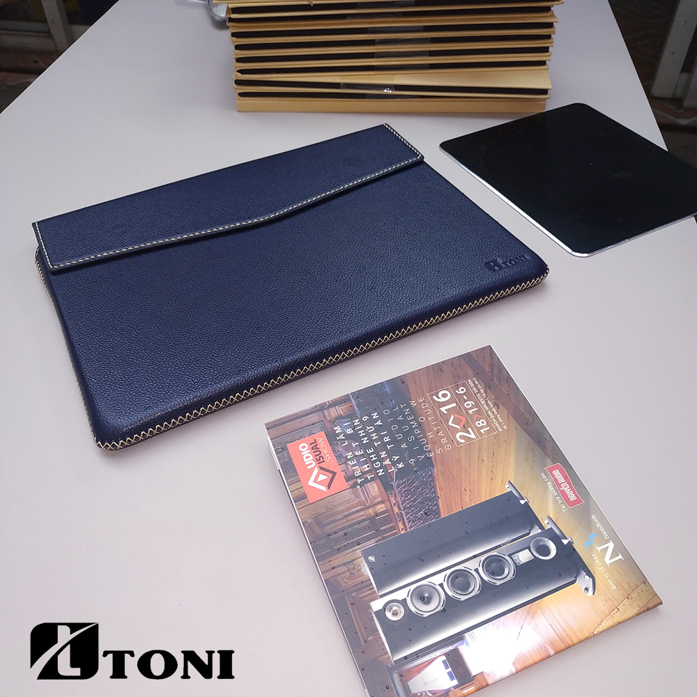 Bao da thật handmade TONI cho Macbook 13Pro (2016 - 2018), Surface Pro 3,4, Pro 2017
