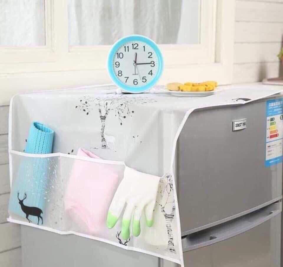 tấm phủ tủ lạnh - tấm trùm tủ lạnh