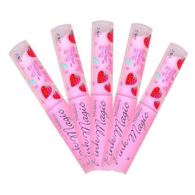 Son dưỡng môi và hỗ trợ điều trị thâm Pink Magic MISTINE