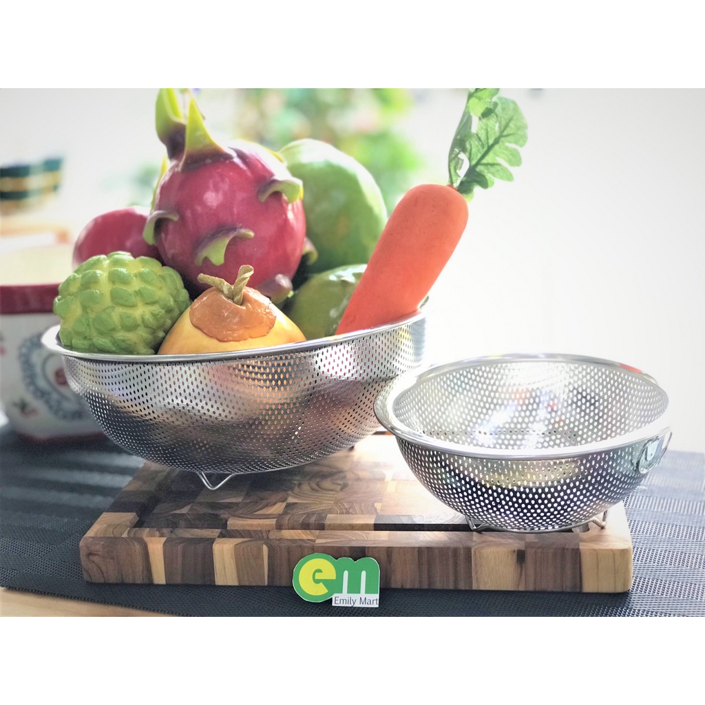 Rổ inox tem vàng xuất khẩu