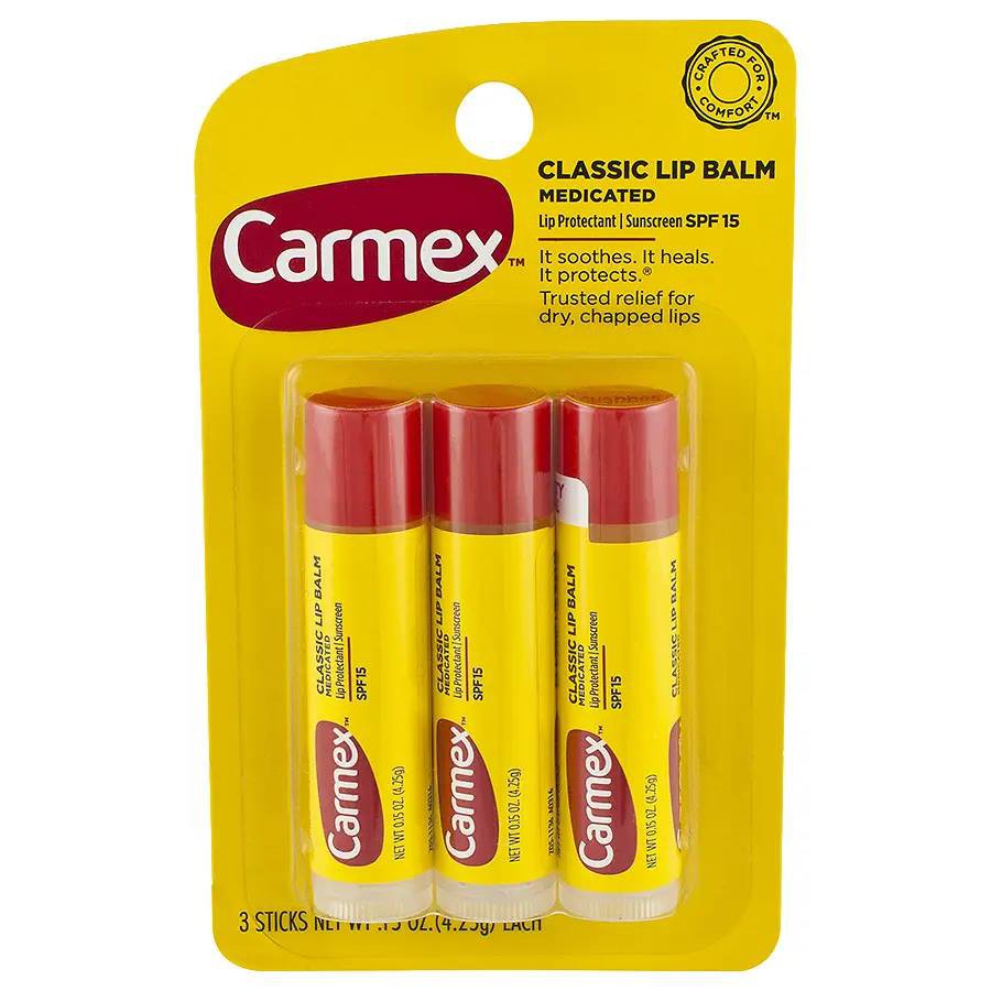 [HCM]Son dưỡng chống nắng Carmex Everyday Protecting Lip Balm SPF 15 chất lượng đảm bảo an toàn đến sức khỏe người sử dụng cam kết hàng đúng mô tả