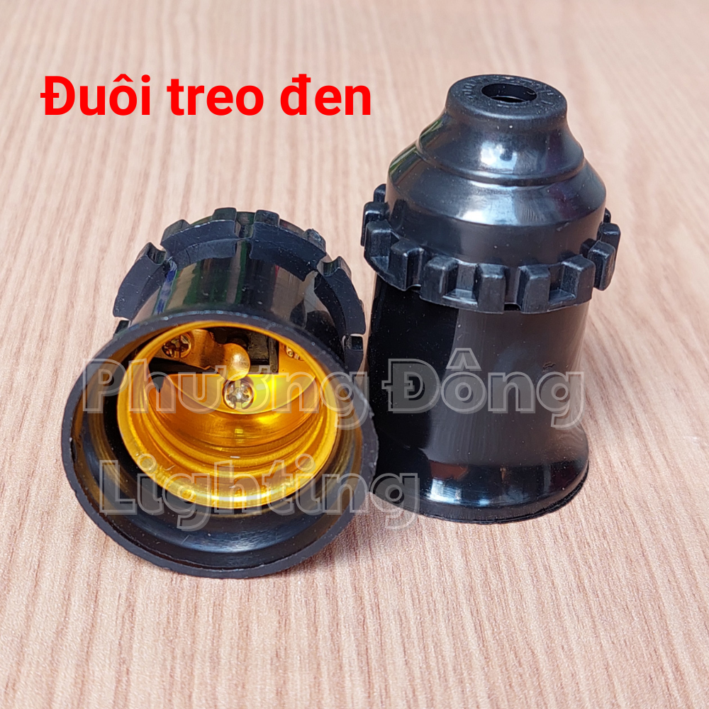 Đuôi đèn xoáy treo lò xo E27 các loại
