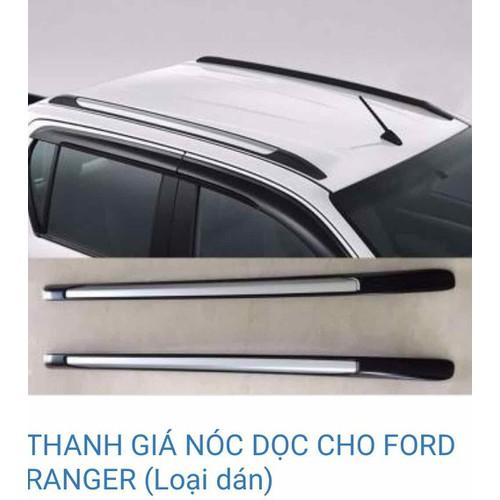 giá nóc dọc loại dán cho xe ranger