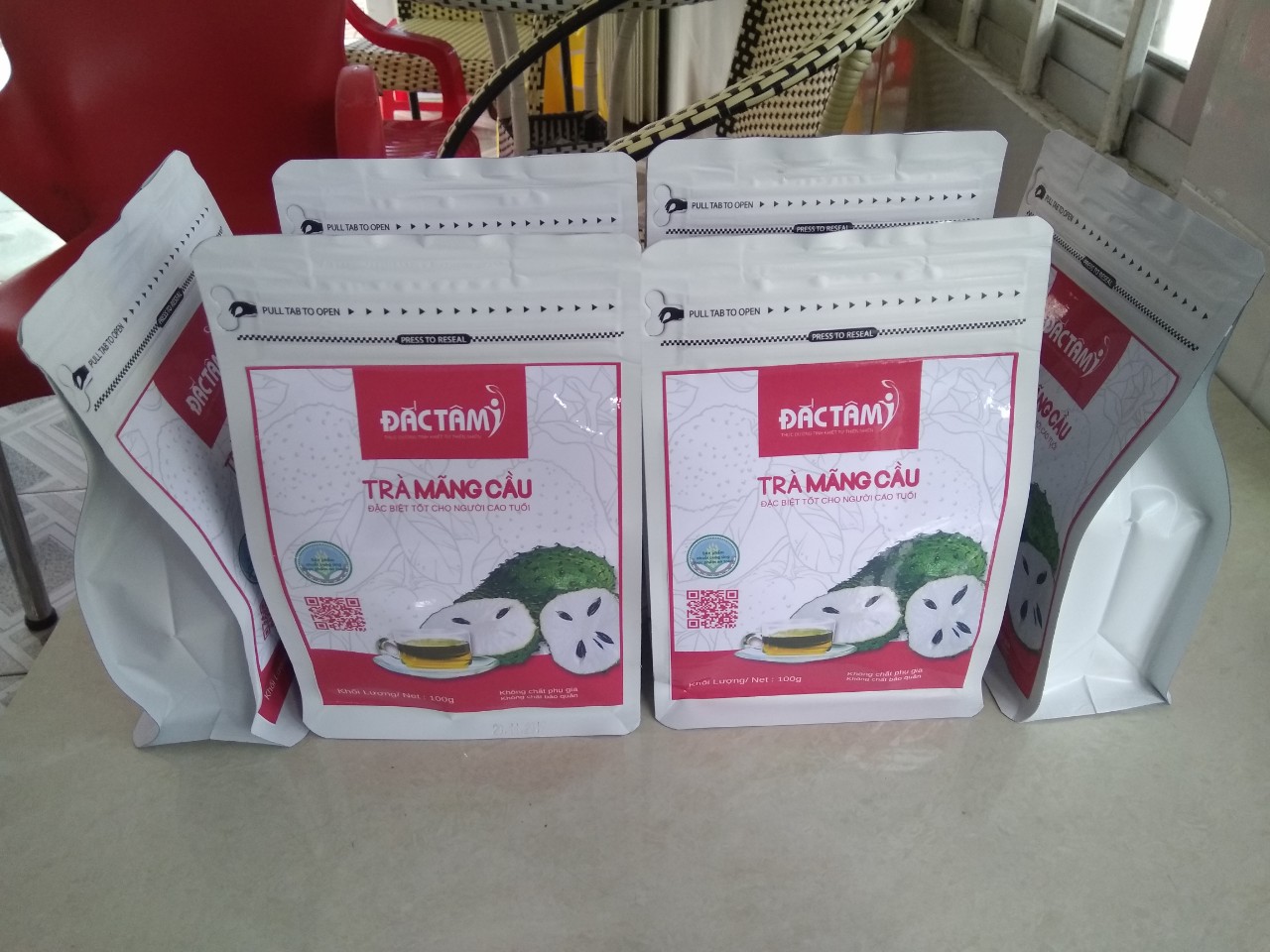 Trà mãng cầu ĐẮC TÂM - túi 100 g