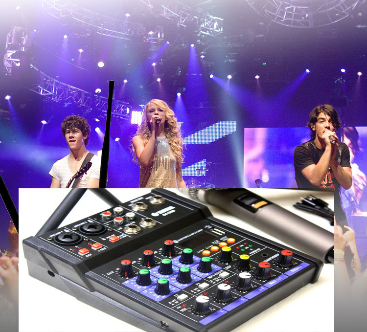 Bộ Trộn Âm Thanh Chuyên Nghiệp  Mixer Yamaha G4 Bluetooth Bộ Mixer Có Kèm MicroBộ Âm Thanh Karaoke Gia Đình Rất Thích Hợp Sử Dụng Cho Nhiều Dàn Âm Thanh Mini  Karaoke  Thu Âm Và Có Thể Trực Tiếp Sử Dụng Các Loại Công Suất Ampli.