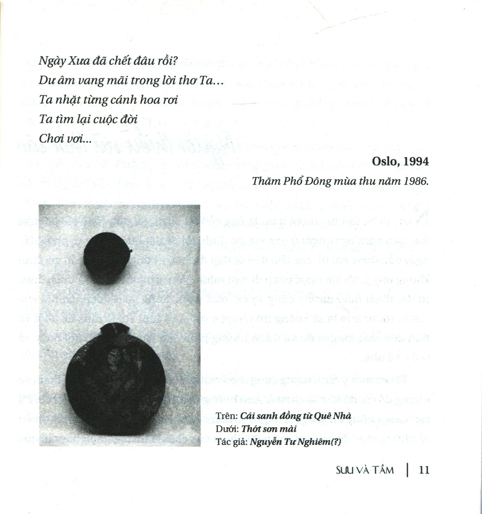 Sưu & Tầm - Lệ Tân Sitek