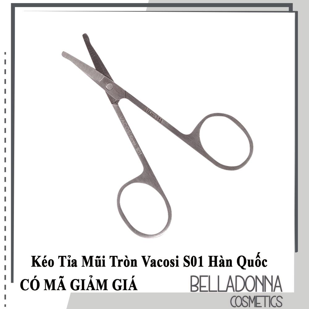 [HCM]Kéo Tỉa Mũi Tròn Hàn Quốc Vacosi Scissors - S01