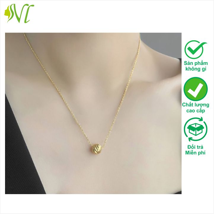 Dây chuyền nữ cute không gỉ Người Đẹp Vì lụa