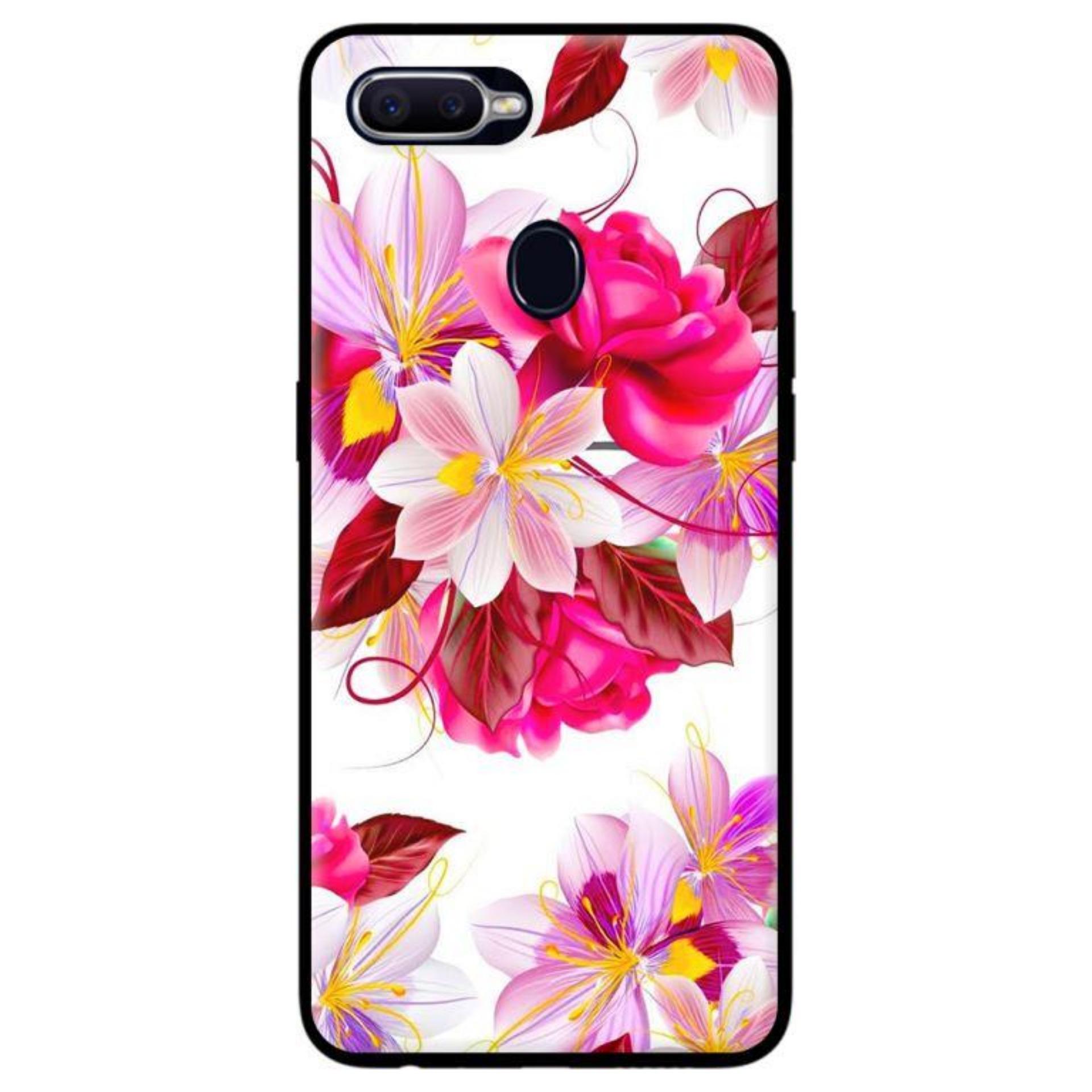 [HCM]Ốp Lưng Oppo A7 - A5s - A12 - Hoa Hồng
