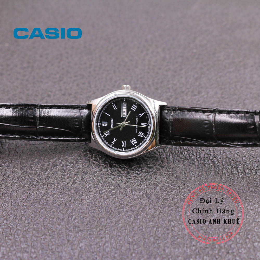 Đồng hồ đeo tay nữ Casio LTP-V006L-1BUDF dây da