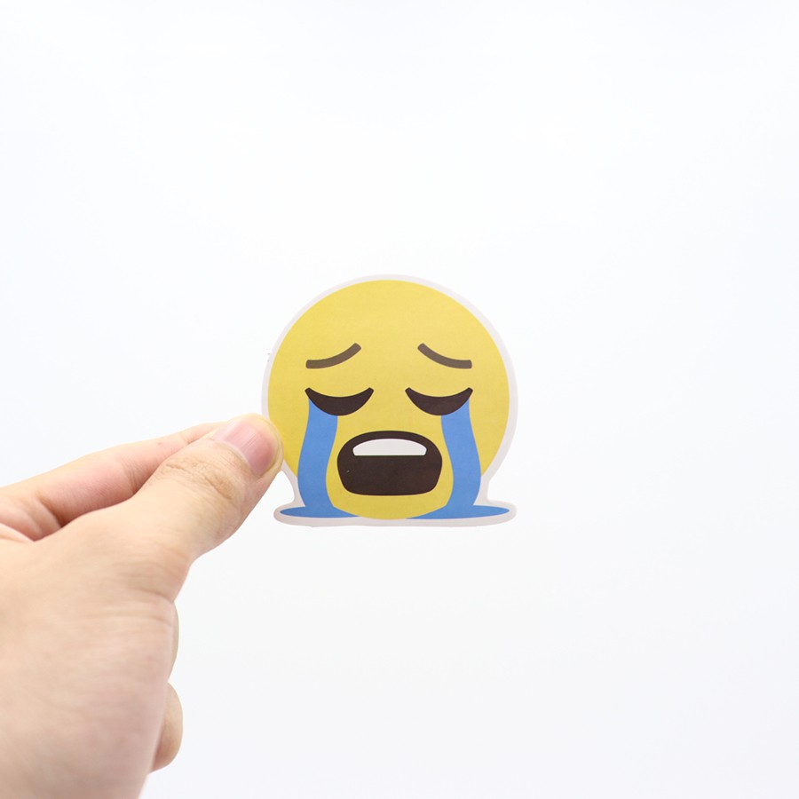 Bộ 50 Sticker Hình EMOJI Cute