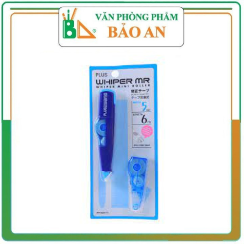 Băng Xóa Plus MR2 5m (New) . Có vỏ ngoài bằng nhựa cứng, chịu lực tốt, cho giá trị sử dụng dài lâu.