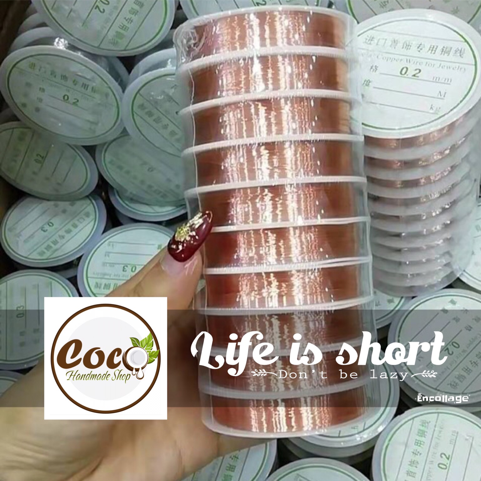 [HCM]Dây kẽm làm Handmade