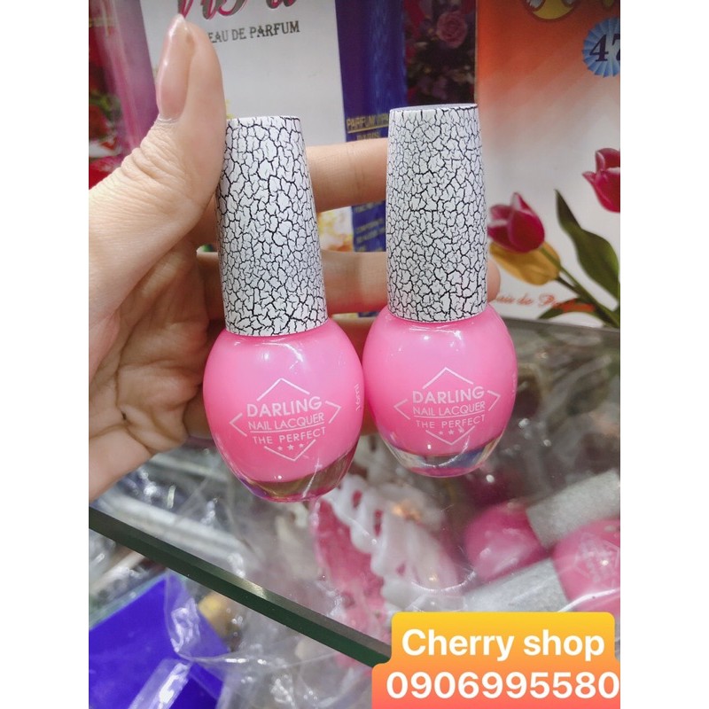 Nước sơn dưỡng cứng móng hồng trắng cao cấp
