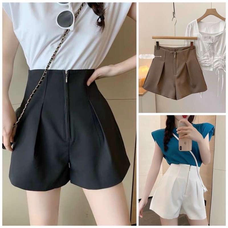 [25-27/4 Hoàn tiền 15%]QUẦN SHORT NỮ khoá trước siêu Hot_m502