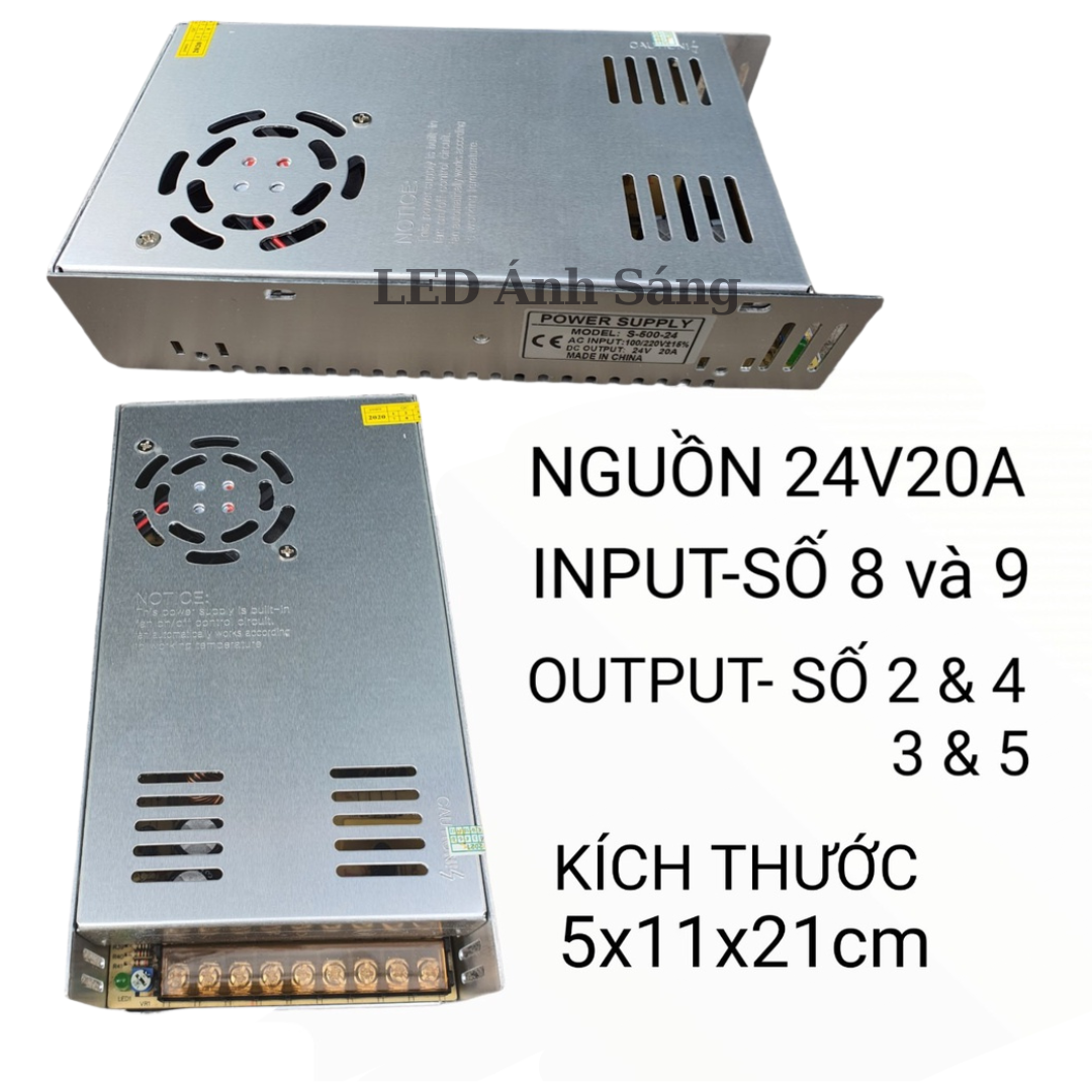 Nguồn Tổ ong 24V - 5A 10A 15A 20A 30A