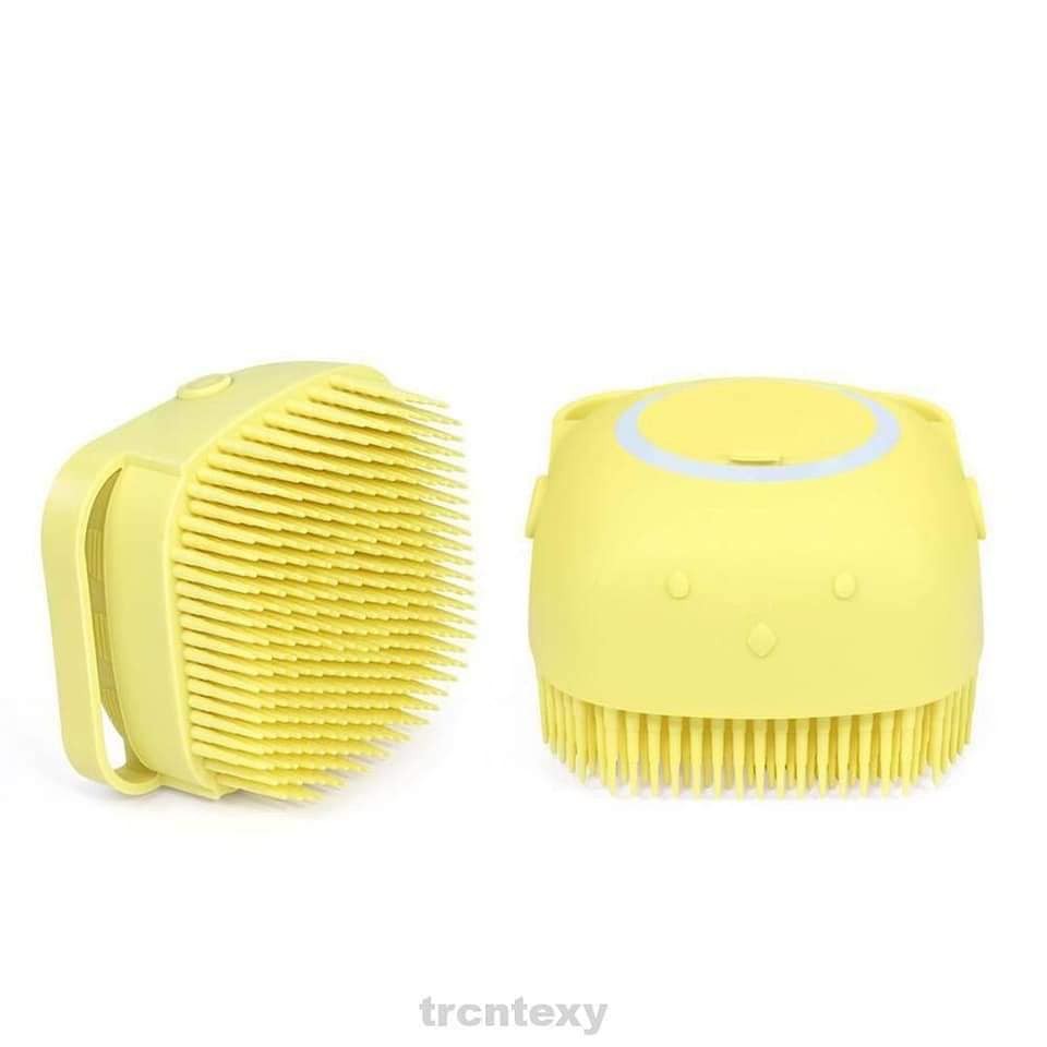 Bông tắm silicon có chỗ đựng sữa tắm