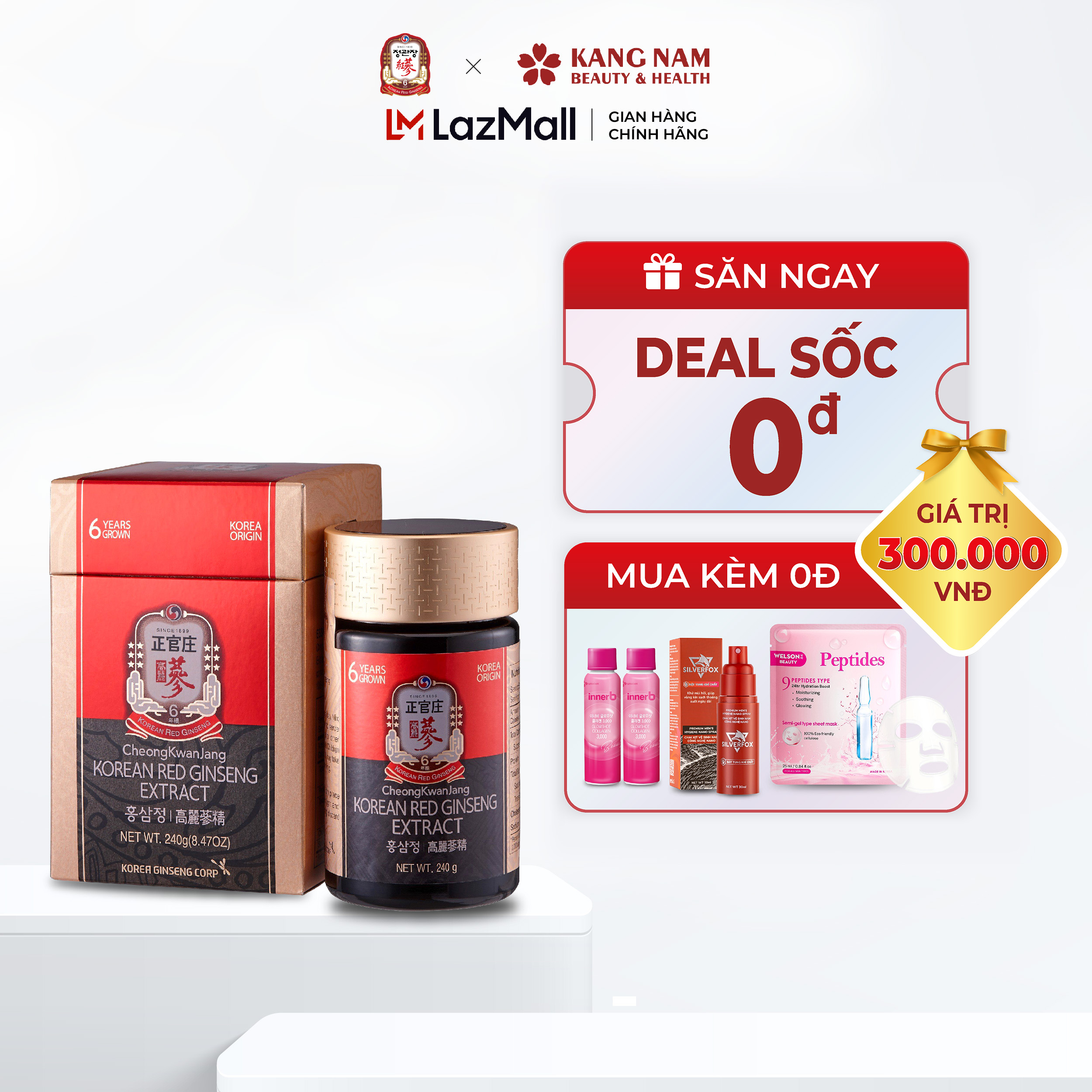 Tinh Chất Hồng Sâm Cô Đặc KGC Cheong Kwan Chang Global Extract 240g