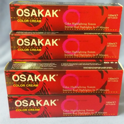 THUỐC NHUỘM OSAKA 100ML + TRỢ NHUỘM COLLAGEN OXY (oxy , bột tẩy mua riêng không tặng kèm với thuốc nhuộm)
