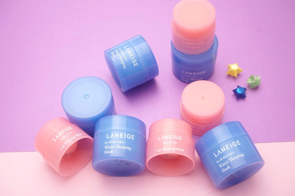 Mặt nạ ngủ mặt và môi Laneige size mini