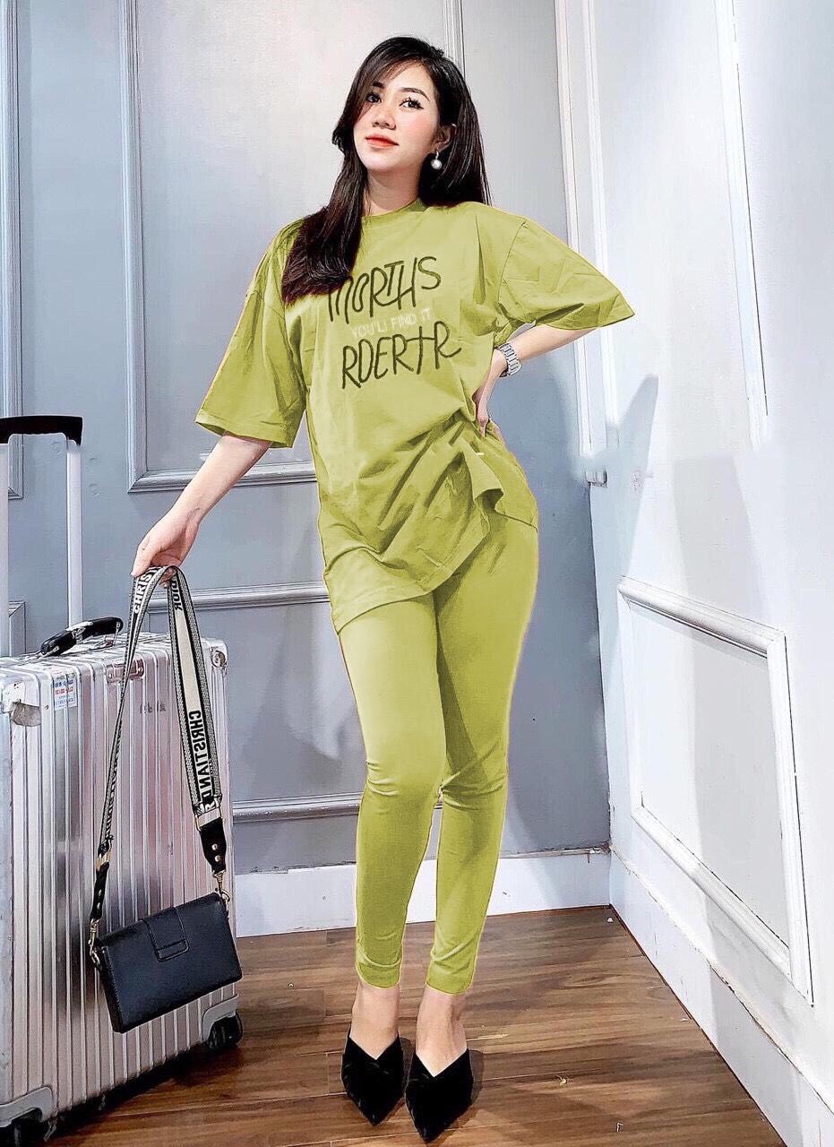SET BỘ ĐỒ THUN NỮ CỰC ĐẸP PHONG CÁCH 4 MÙA CỰC XINH