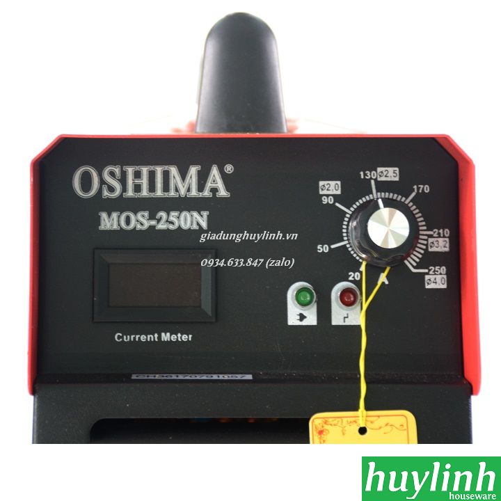 [HCM][Trả góp 0%] Máy hàn que điện tử Oshima MOS 250N