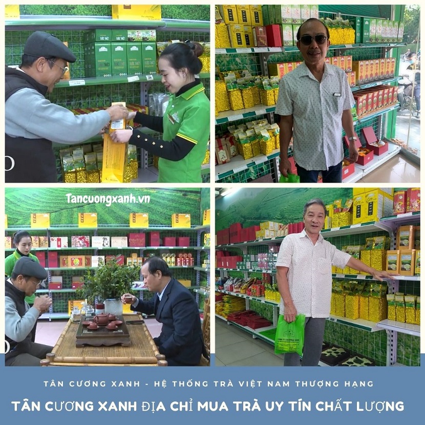 Bột Trà Xanh 100gr TÂN CƯƠNG XANH