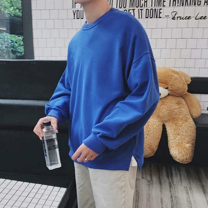 ÁO KHOÁC NỈ HOODIE NAM VẢI DÀY CỔ TRÒN SIÊU PHONG CÁCH (THÍCH HỢP DẠO PHỐ) MAH214