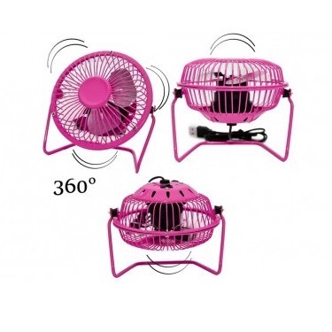 Quạt mini lồng sắt Lileng loại lớn 819 (Đường kính cánh quạt 15cm)